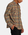 RVCA Mens Shirt Hughes Flannel