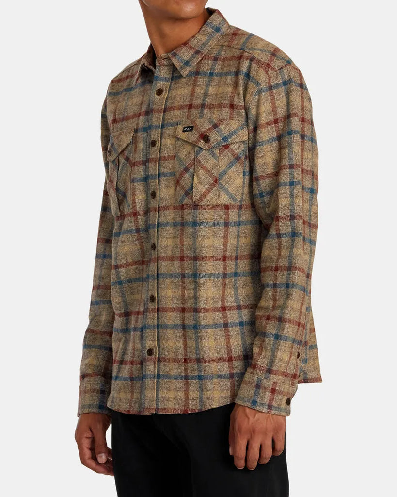 RVCA Mens Shirt Hughes Flannel