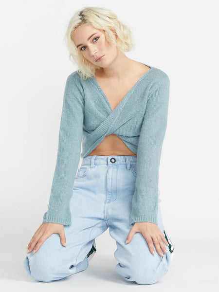 Volcom Womens Sweater With A Twist