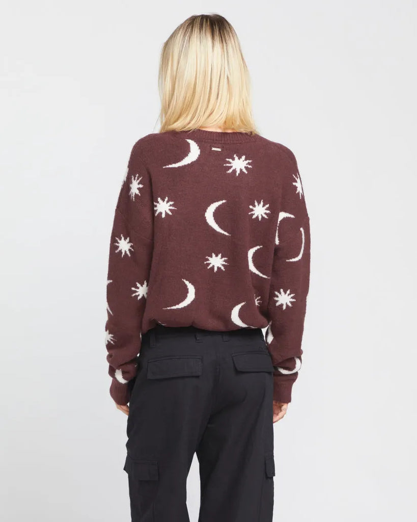 Volcom Womens Sweater Nyte Stone