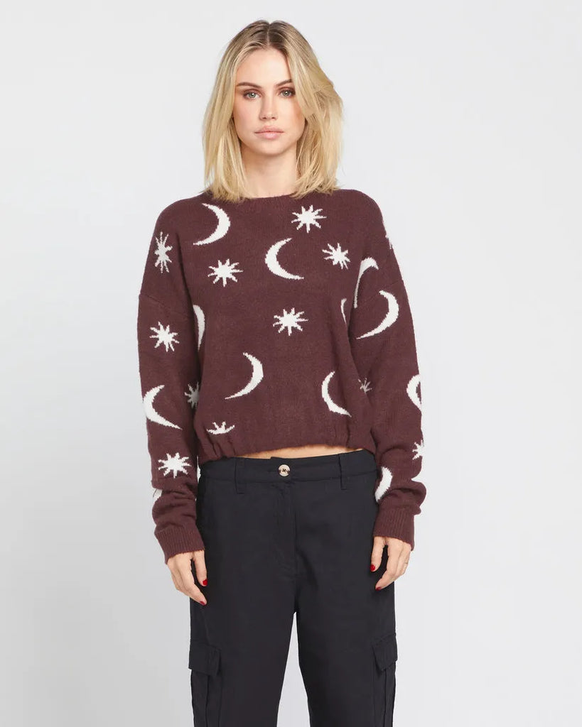 Volcom Womens Sweater Nyte Stone