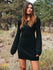 Volcom Womens Dress Cozy Babe Sweater Dress