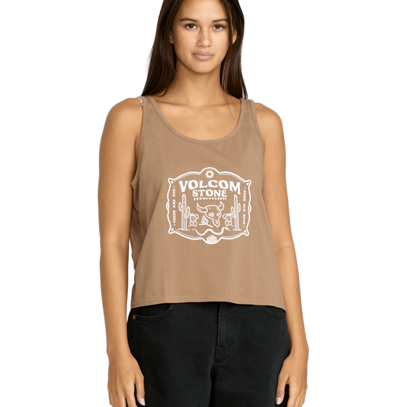 Volcom Womens Tank Top To The Bank
