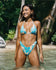 Billabong Womens Bikini Top Tropic Shift Reversible Multi Triangle