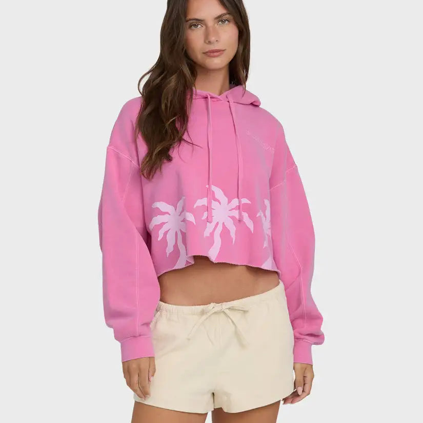 Billabong Womens Sweatshirt Palmer Hood Pullover Hoodie