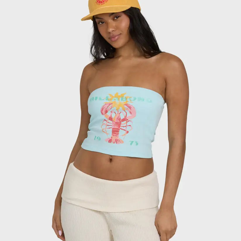 Billabong Womens Shirt Cocoa Tube Top
