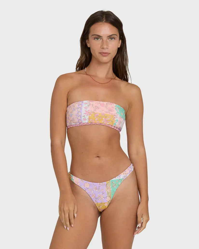 Billabong Womens Bikini Top Dreamy Daze Tully Reversible Bandeau