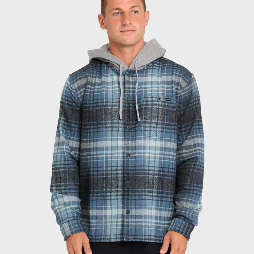 Billabong Mens Shirt Baja Long Sleeve Flannel