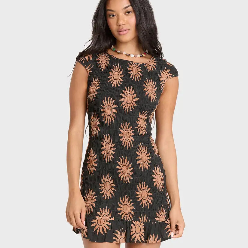 Billabong Womens Dress Bright Side Mini