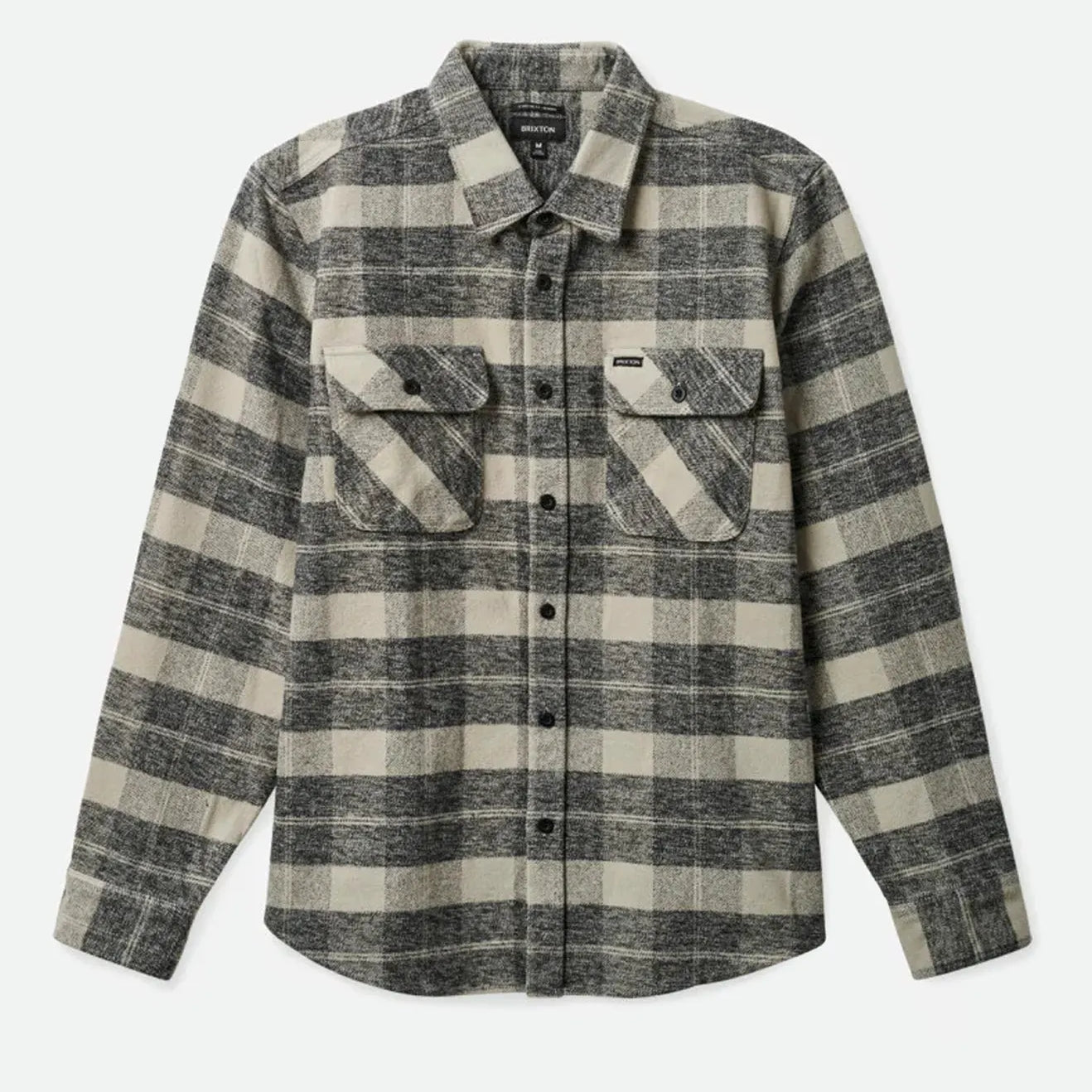 Brixton Mens Shirt Bowery Heavyweight Flannel