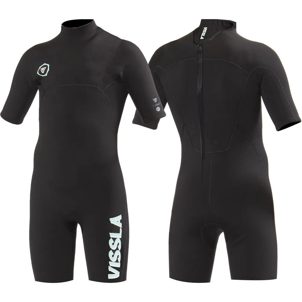 Vissla Kids Wetsuits Boys 2-2 Flat Lock Springsuit