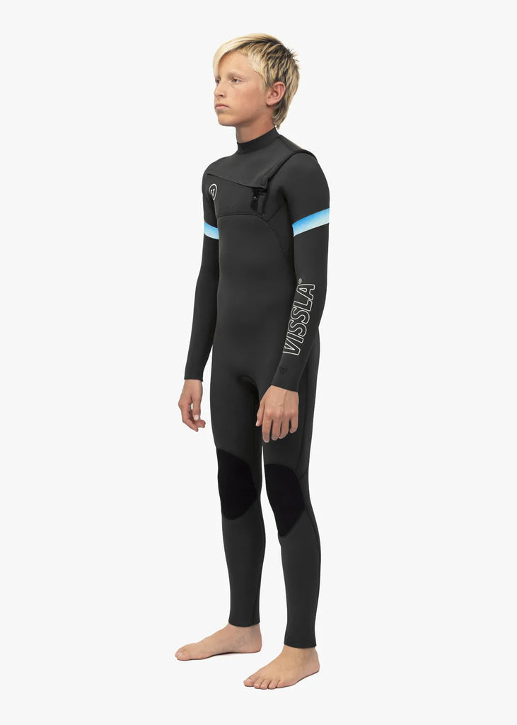 Vissla Boys Westsuits Boys Seven Seas Raditude 3-2 Full Chest Zip