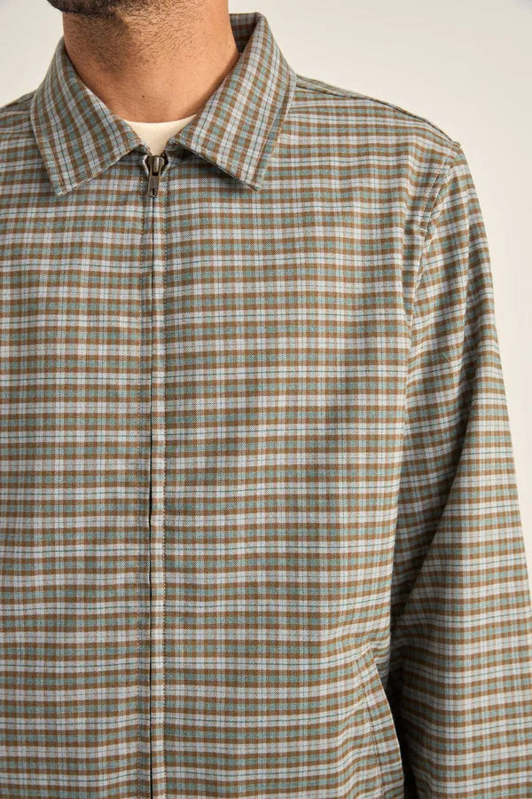 Rhythm Mens Jacket Jordy Check