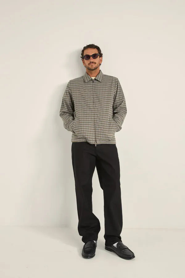 Rhythm Mens Jacket Jordy Check