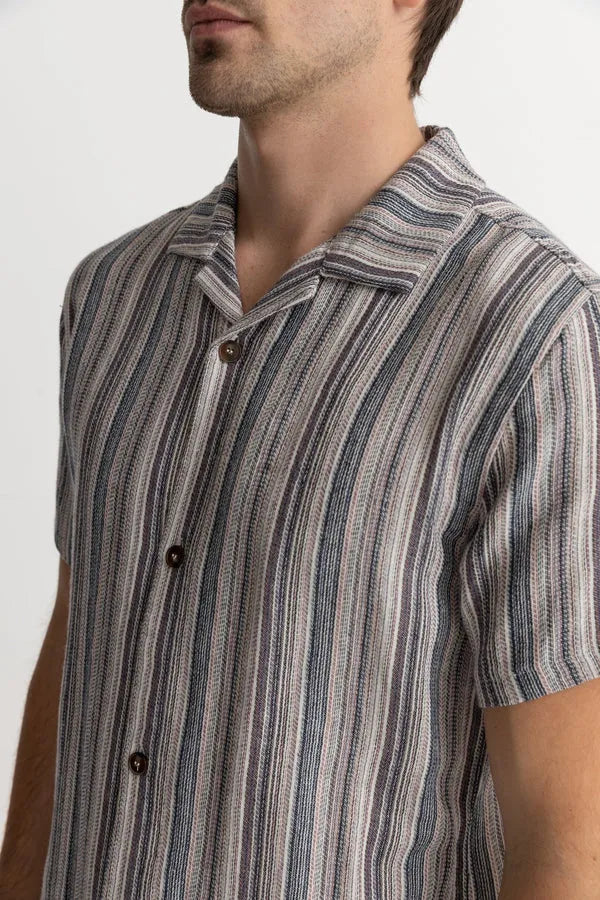 Rhythm Mens Woven Yesterday Linen