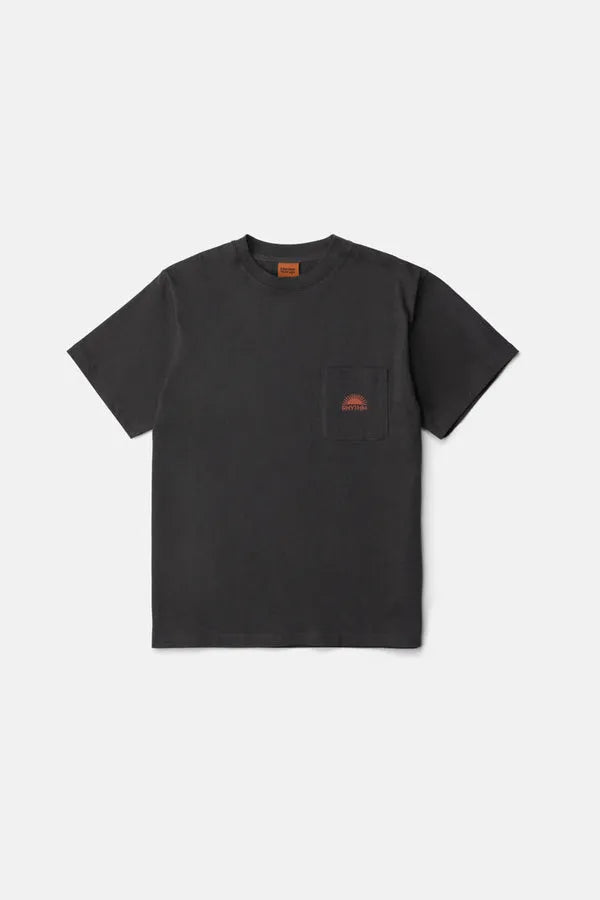 Rhythm Mens Shirt Heavy Vintage Pocket Emblem