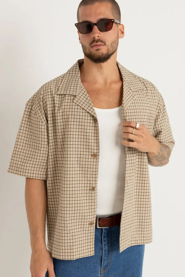 Rhythm Mens Woven Jeremy Check
