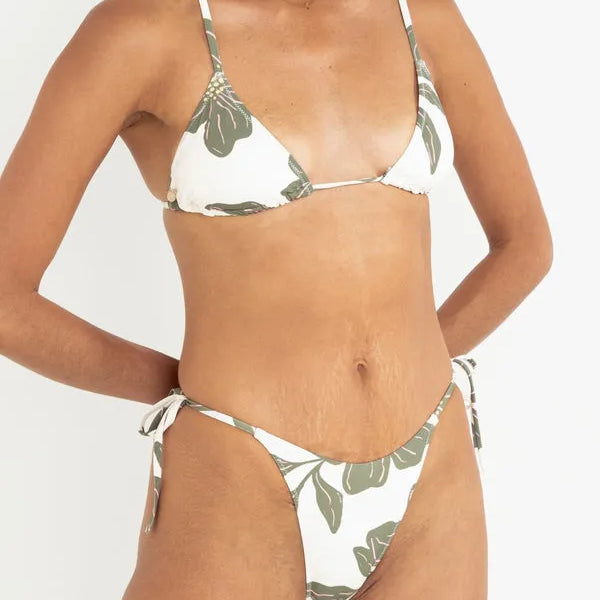 Rhythm Womens Bikini Bottoms Kia Floral Tie Side Hi Cut