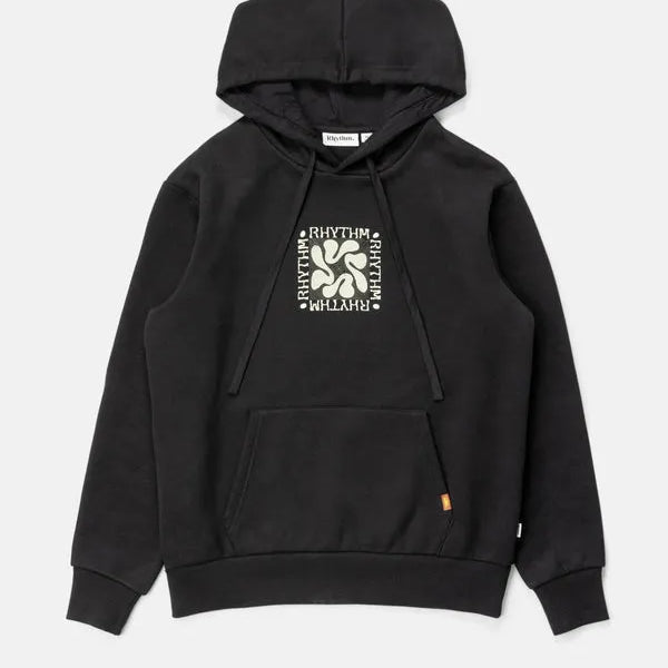 Rhythm Mens Sweatshirt Grange Fleece Hood