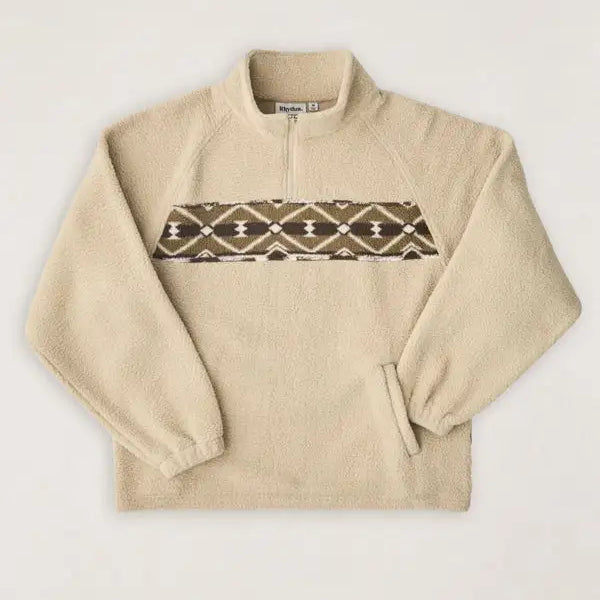 Rhythm Mens Sweatshirt High Plains Quarter Zip