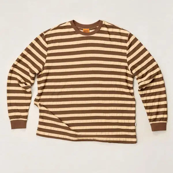 Rhythm Mens Shirt Textured Stripe