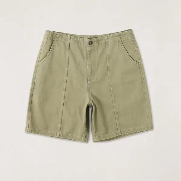 Rhythm Mens Shorts Relaxed Haight Twill
