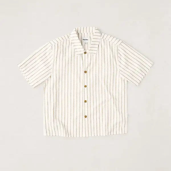 Rhythm Mens Woven Vacation Stripe Crop