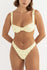 Rhythm Womens Bikini Bottoms Dahlia Floral Hi Cut