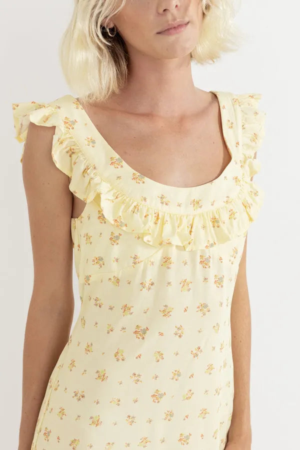 Rhythm Womens Dress Dahlia Off Shoulder Mini