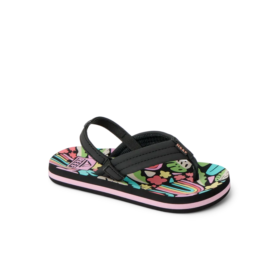 Reef Kids Sandals Little Ahi Tropical Rainbow
