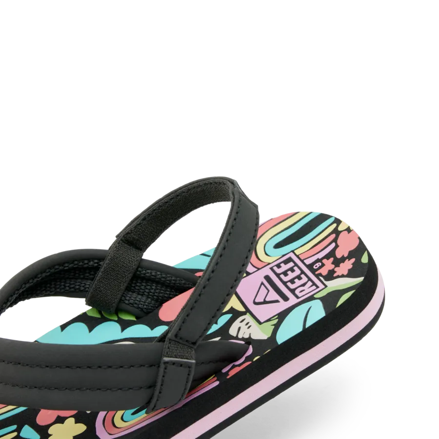 Reef Kids Sandals Little Ahi Tropical Rainbow