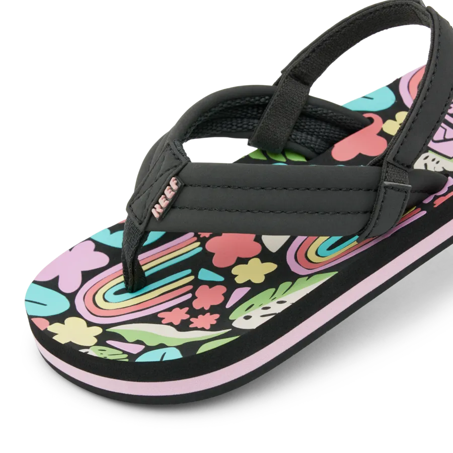 Reef Kids Sandals Little Ahi Tropical Rainbow