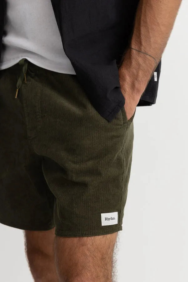 Rhythm Mens Shorts Classic Cord Jam