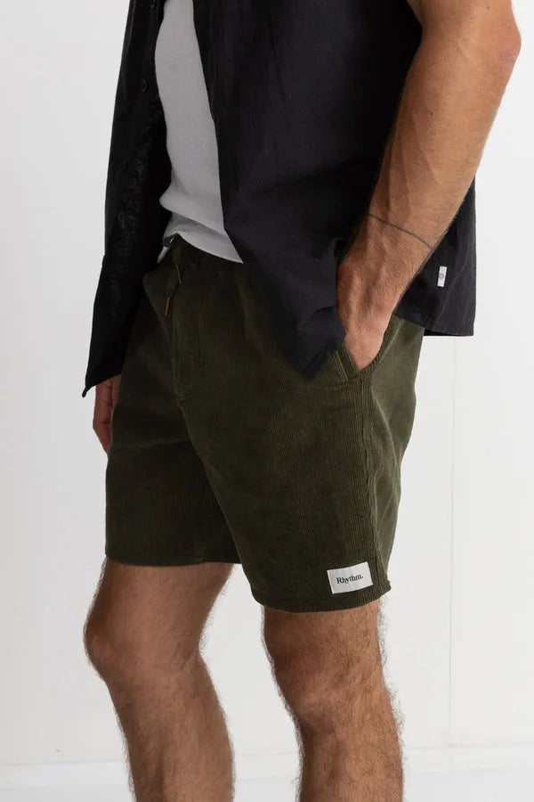 Rhythm Mens Shorts Classic Cord Jam