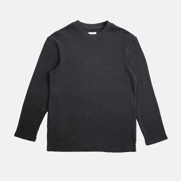 Rhythm Mens Shirt Classic Waffle Knit