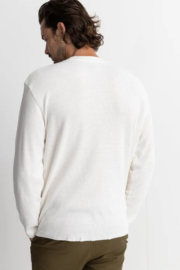Rhythm Mens Shirt Classic Waffle Knit