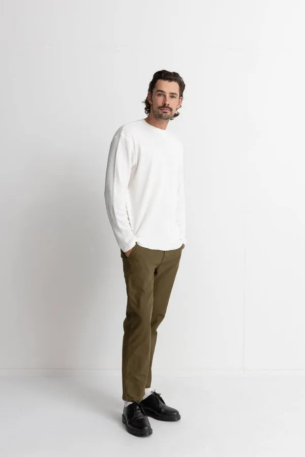 Rhythm Mens Shirt Classic Waffle Knit