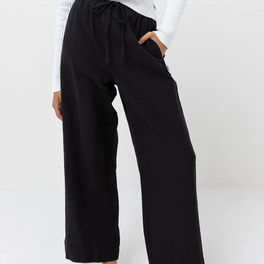 Rhythm Womens Pants Classic Drawstring