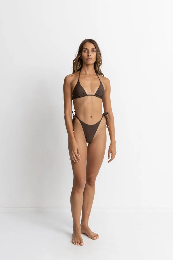 Rhythm Womens Bikini Top Classic Slide Tri