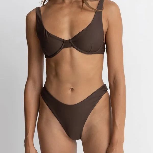 Rhythm Womens Bikini Top Classic Underwire