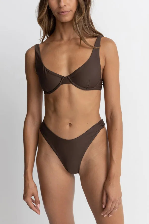 Rhythm Womens Bikini Top Classic Underwire