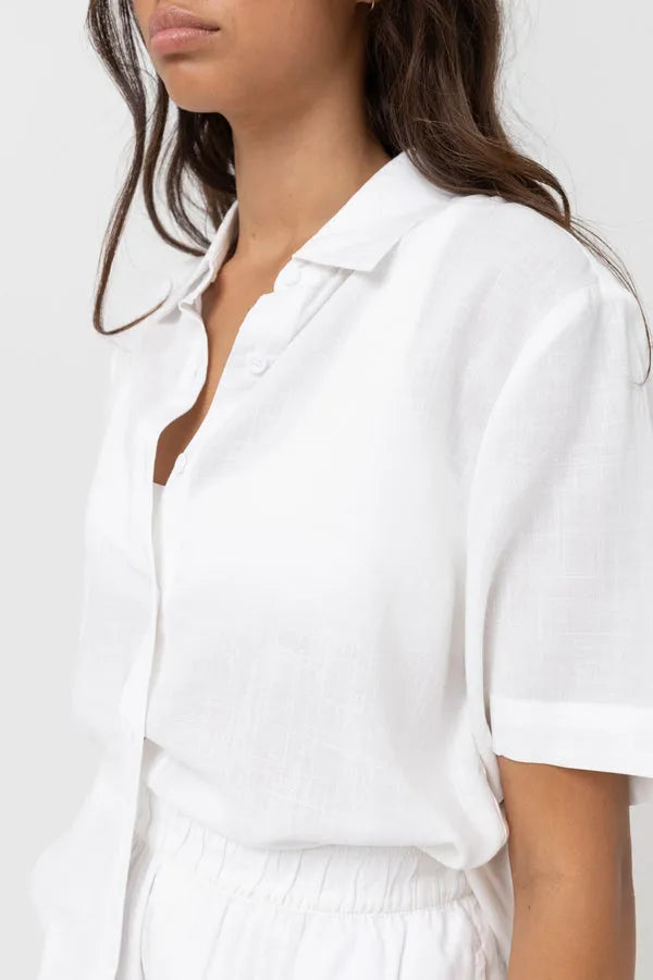 Rhythm Womens Shirt Classic Lounge