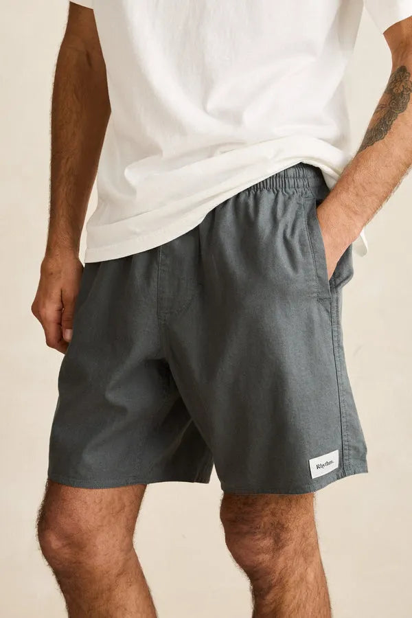 Rhythm Mens Shorts Classic Linen Jam