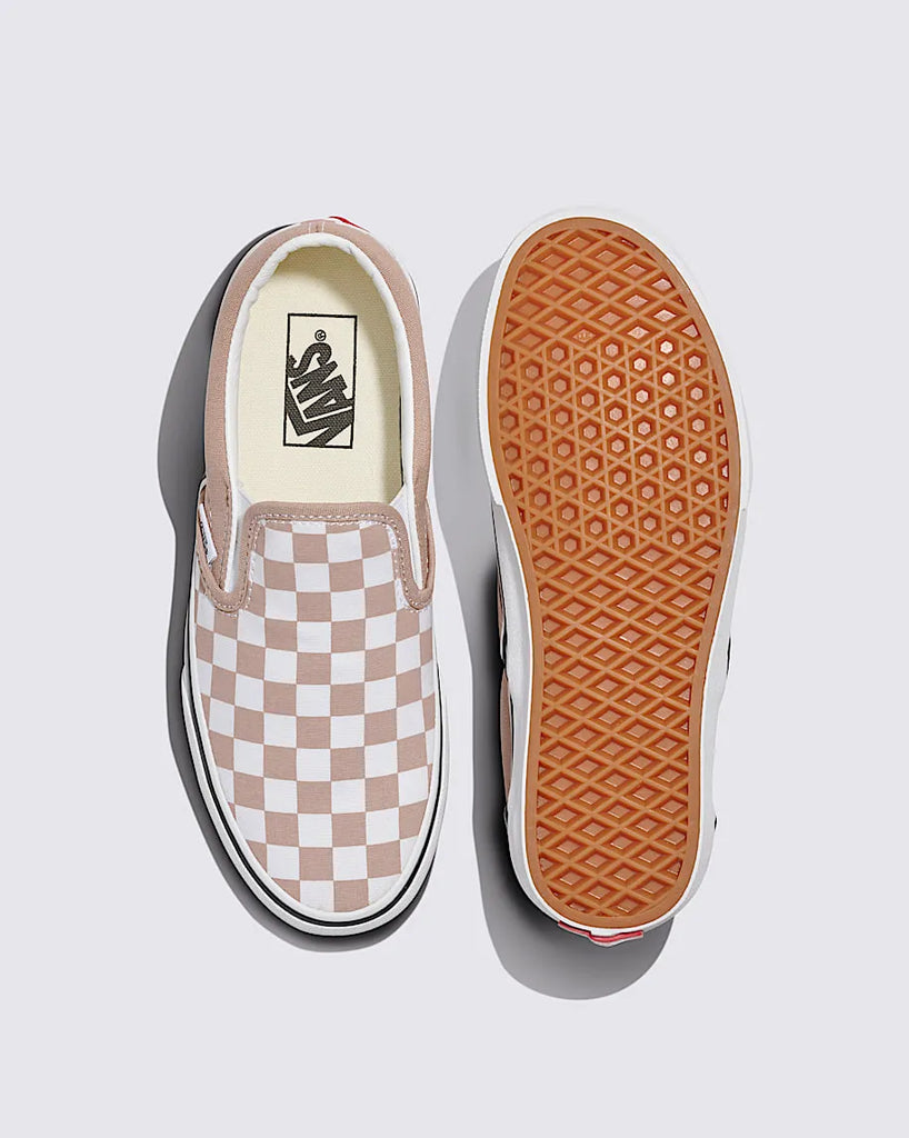 Vans Womens Shoes Color Theory Classic Slip-On Checkerboard