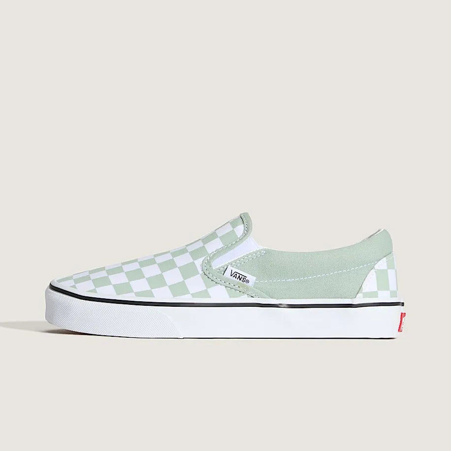 Vans Womens Shoes Color Theory Classic Slip-On Checkerboard