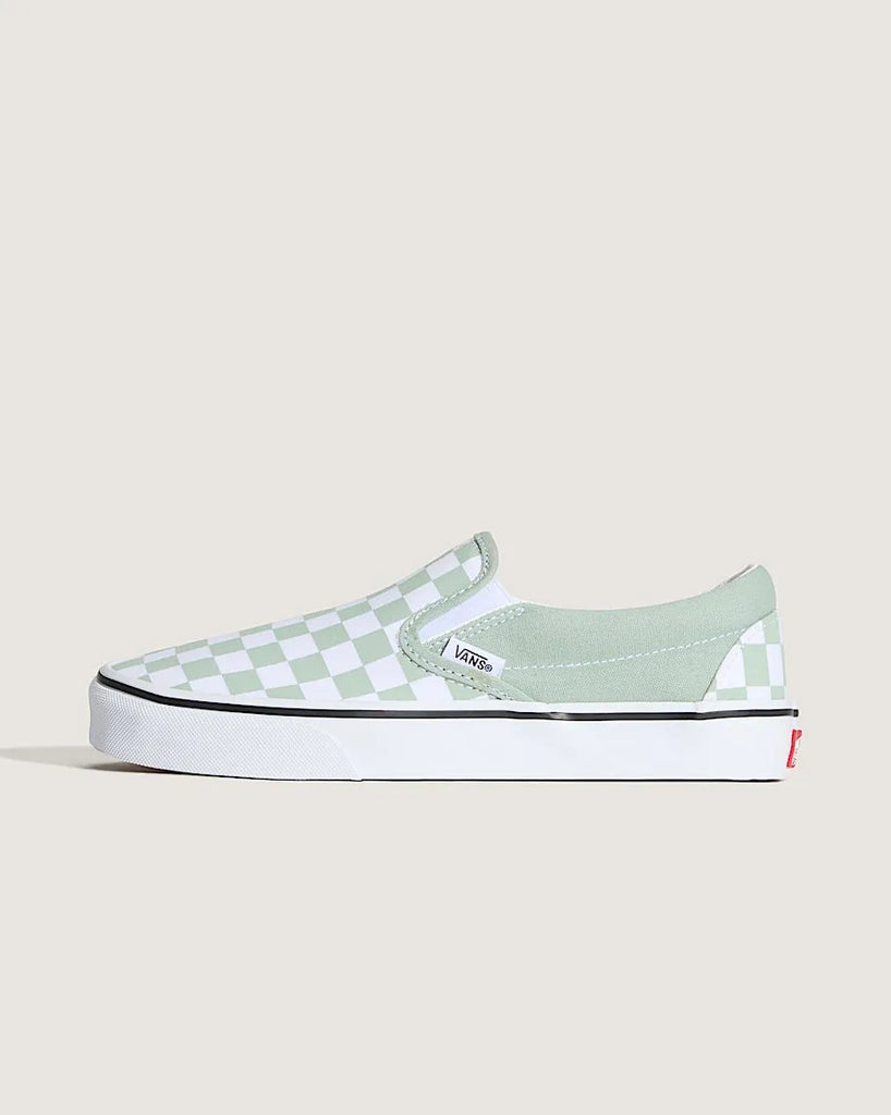 Vans Womens Shoes Color Theory Classic Slip-On Checkerboard
