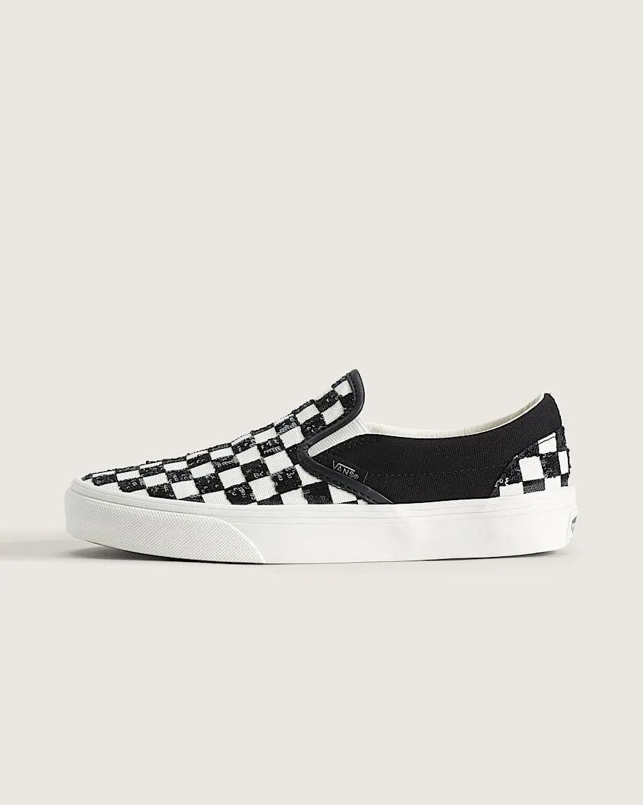 Vans Womens Shoes Color Theory Classic Slip-On Checkerboard