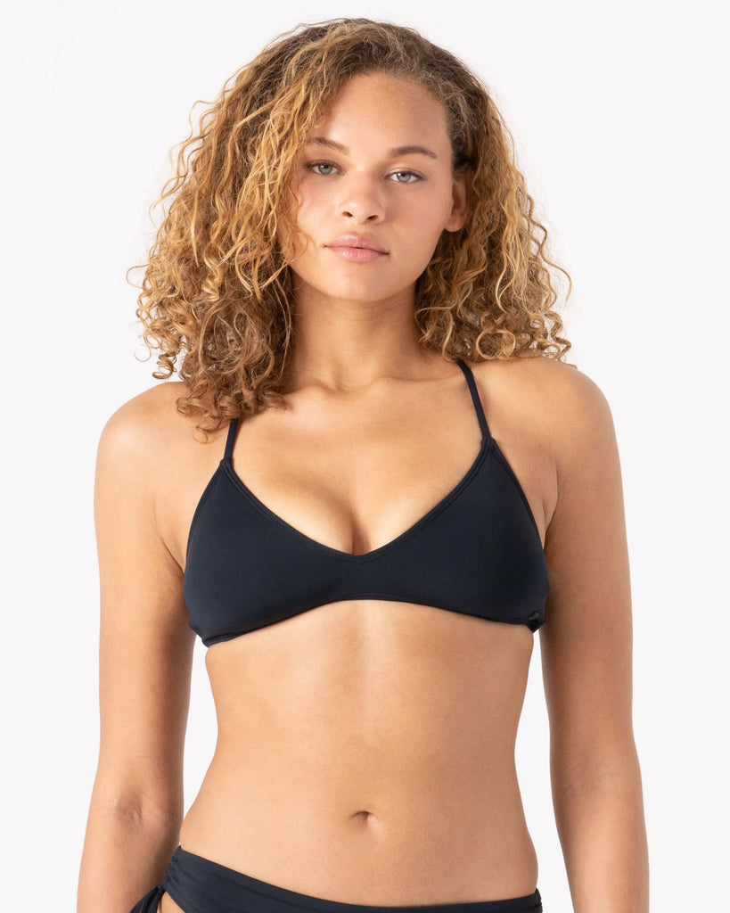Roxy Womens Bikini Top Beach Classics Triangle