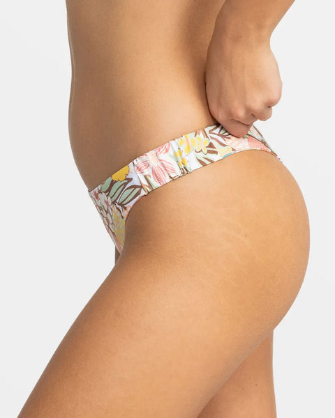 Roxy Womens Bikini Bottoms Playa Paradise Reversible Tanga