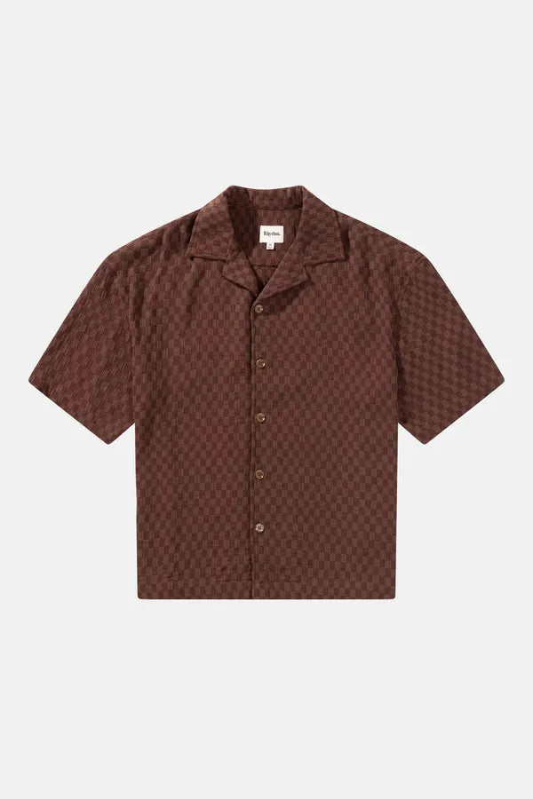 Rhythm Mens Woven Relaxed Texture Rhythm Mens Woven Relaxed Texture